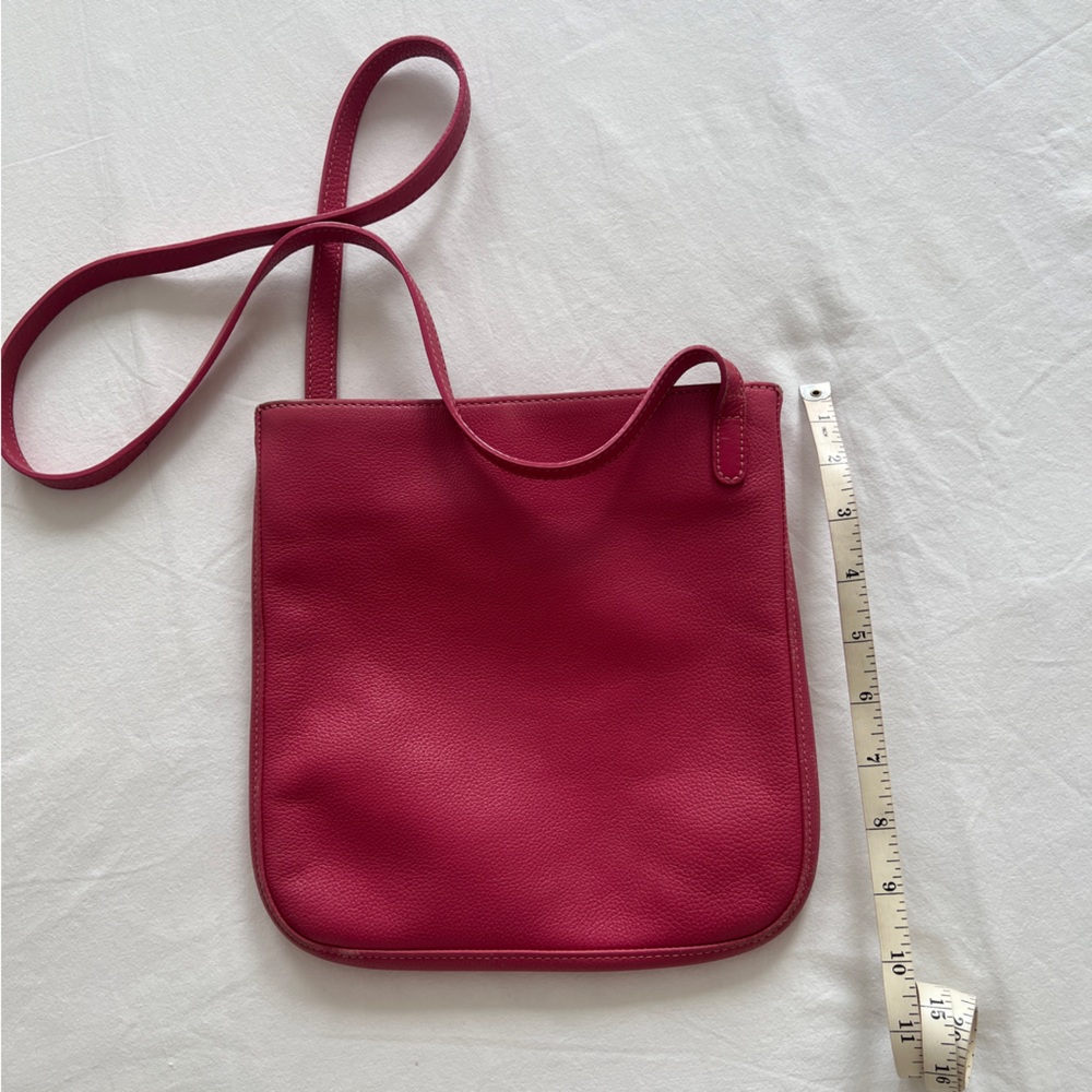 Longchamp LE FOULONNÉ Pink Crossbody EUC - Picture 6 of 9